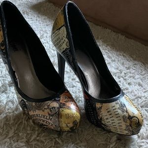 Custom-made Ouija board heels